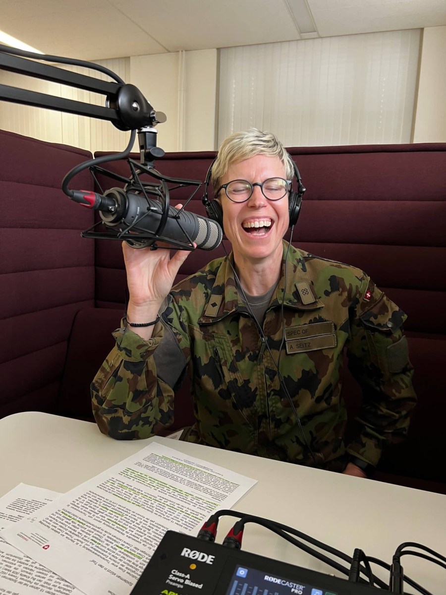Podcast der Schweizer Armee – Die Rolle der&nbsp;Fachoffiziere