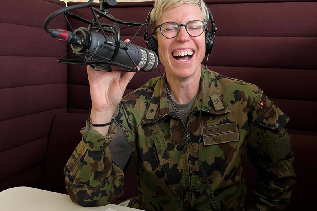 Podcast der Schweizer Armee – Die Rolle der&nbsp;Fachoffiziere